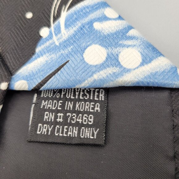 Vintage Disney Christmas Tigger Tie Black Festive Holiday Design - Picture 7 of 7